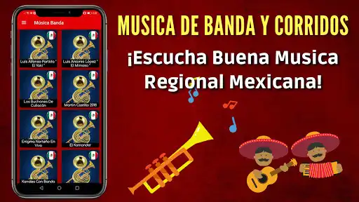 Play Musica Banda y Corridos  and enjoy Musica Banda y Corridos with UptoPlay