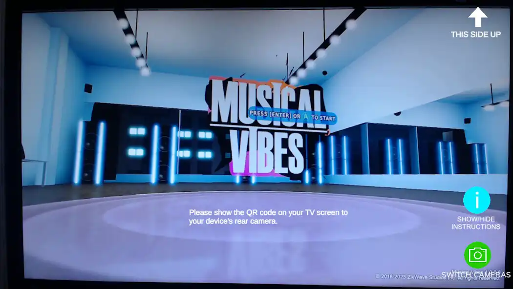 Play Musical Vibes Camera as an online game Musical Vibes Camera with UptoPlay