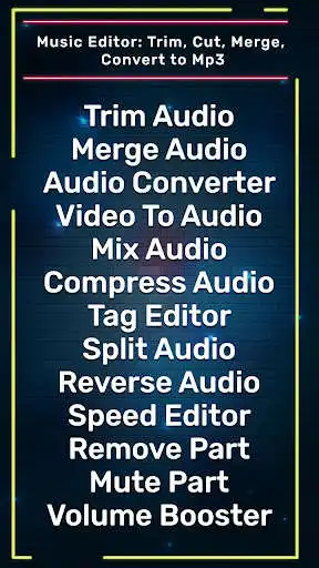 Play Music Editor: Trim, Cut, Merge, Convert to Mp3 as an online game Music Editor: Trim, Cut, Merge, Convert to Mp3 with UptoPlay