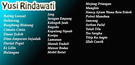 Play Musik Mp3 Sunda Yusi Rindawati  and enjoy Musik Mp3 Sunda Yusi Rindawati with UptoPlay