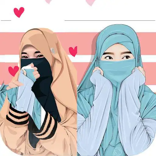 Play Muslim Cartun Girls DPZ Wallpaper :Profile Picture APK