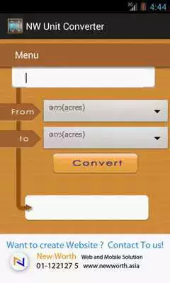 Play Myanmar NW Unit Converter