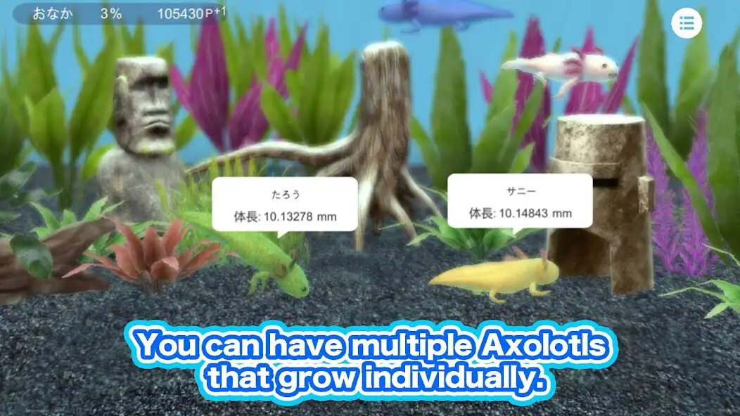 Play My Axolotl Aquarium as an online game My Axolotl Aquarium with UptoPlay