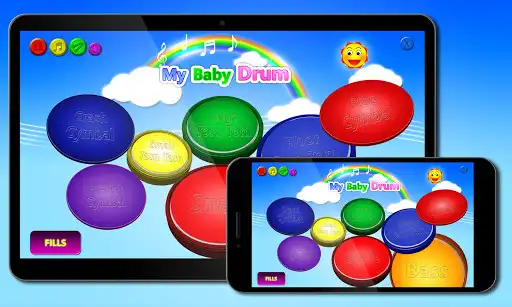 Play My baby Drum as an online game My baby Drum with UptoPlay