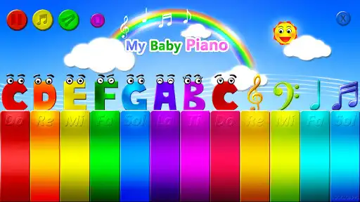 Play My baby Piano as an online game My baby Piano with UptoPlay