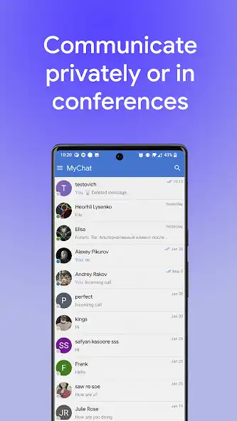 Play MyChat: messenger for office as an online game MyChat: messenger for office with UptoPlay