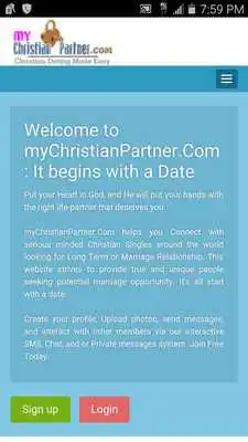 Play myChristianPartner.com