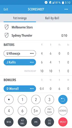 Play MyCricket Live Score  and enjoy MyCricket Live Score with UptoPlay