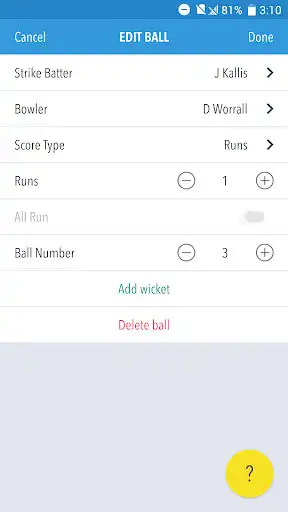 Play MyCricket Live Score as an online game MyCricket Live Score with UptoPlay