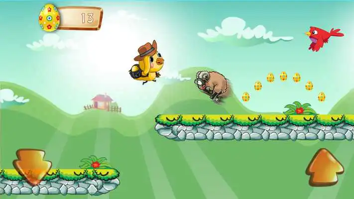 Play My Cute Chicken Running