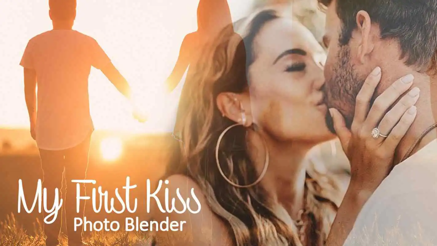 Play My First Kiss Photo Blender App