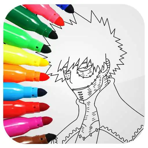 Play My Hero Academia Coloring Game APK