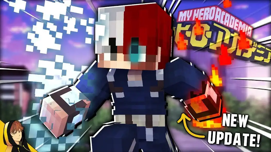 Play My Hero Academia Mod For MCPE as an online game My Hero Academia Mod For MCPE with UptoPlay