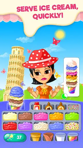 Play My Ice Cream World as an online game My Ice Cream World with UptoPlay