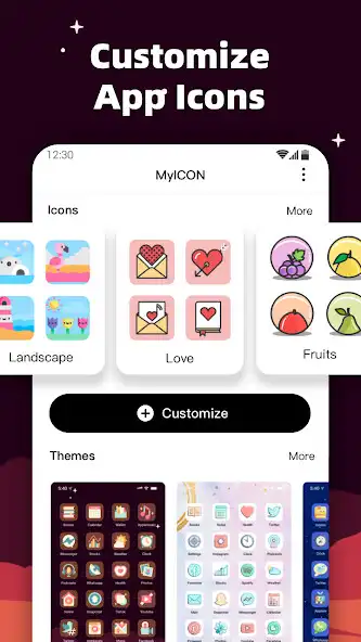 Play MyICON - Icon Changer, Themes  and enjoy MyICON - Icon Changer, Themes with UptoPlay