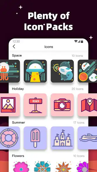 Play MyICON - Icon Changer, Themes as an online game MyICON - Icon Changer, Themes with UptoPlay