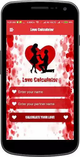 Play My Love Calculator as an online game My Love Calculator with UptoPlay