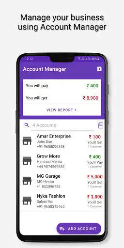 Play My Manager-Account(Khata), Expenses, Tasks, Remind as an online game My Manager-Account(Khata), Expenses, Tasks, Remind with UptoPlay