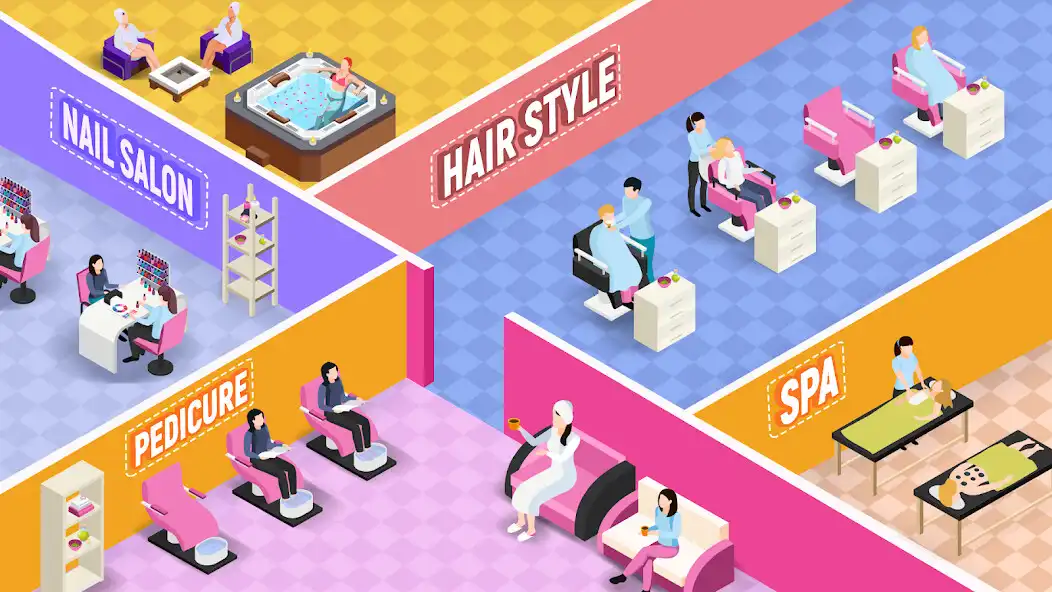 Play My Mini Beauty Salon as an online game My Mini Beauty Salon with UptoPlay