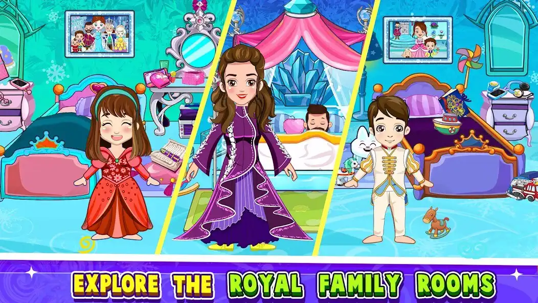 Play My Mini Town-Ice Princess Game as an online game My Mini Town-Ice Princess Game with UptoPlay