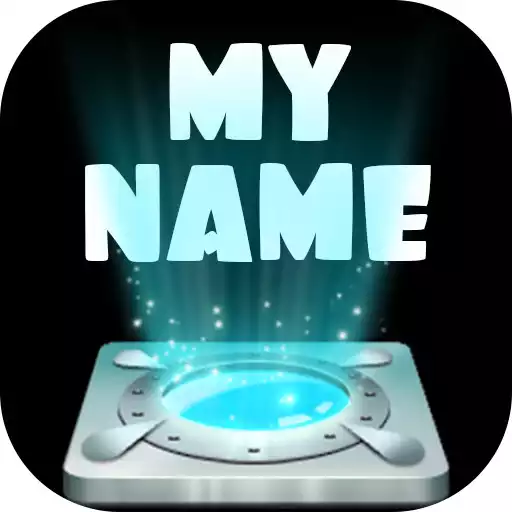 Free play online My Name Live Wallpaper  APK