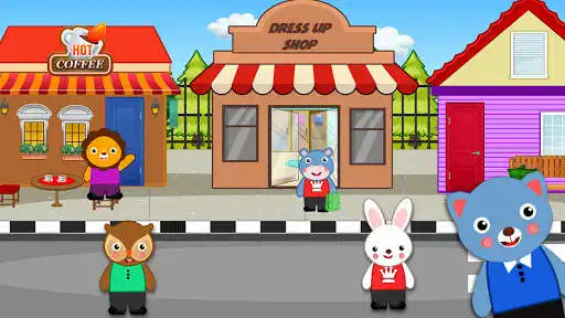 Play My Pets Town Life: Pretend Play Animals Home  and enjoy My Pets Town Life: Pretend Play Animals Home with UptoPlay