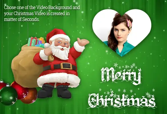 Play My Photo Xmas Animated Video