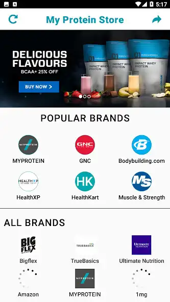 Play MyProtein Store as an online game MyProtein Store with UptoPlay