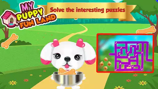 Play My Puppy Funland: Pet caring Salon Games as an online game My Puppy Funland: Pet caring Salon Games with UptoPlay