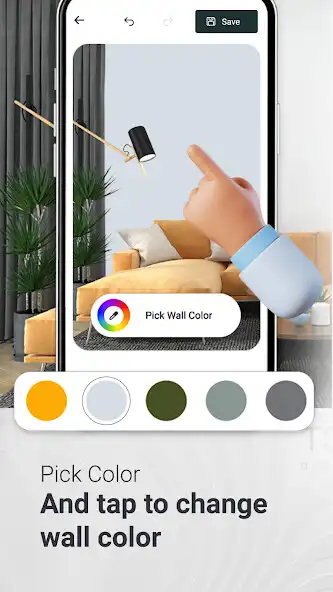 Play My Room: Wall Paint Visualizer as an online game My Room: Wall Paint Visualizer with UptoPlay