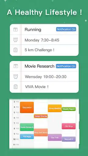 Play MyWeek - Weekly Schedule Planner as an online game MyWeek - Weekly Schedule Planner with UptoPlay