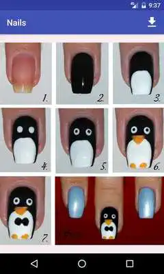 Play Nail Art step by step