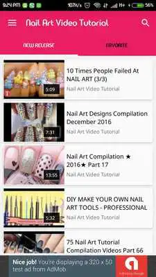 Play Nail Art Video DIY Tutorial