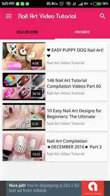 Play Nail Art Video DIY Tutorial