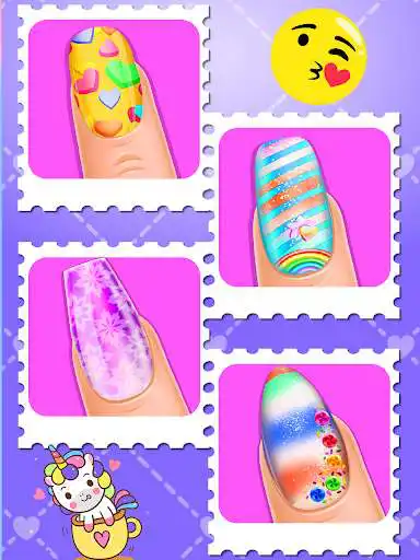 Play Nail salon girls fashion game as an online game Nail salon girls fashion game with UptoPlay