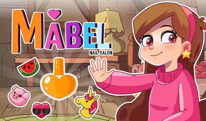 Play Nail salon with Mabel