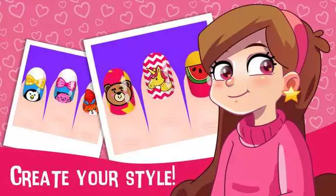 Play Nail salon with Mabel