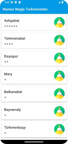 Play Namaz Wagty Turkmenistan as an online game Namaz Wagty Turkmenistan with UptoPlay