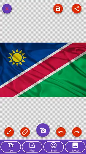 Play Namibia Flag Wallpaper: Flags and Country Images as an online game Namibia Flag Wallpaper: Flags and Country Images with UptoPlay