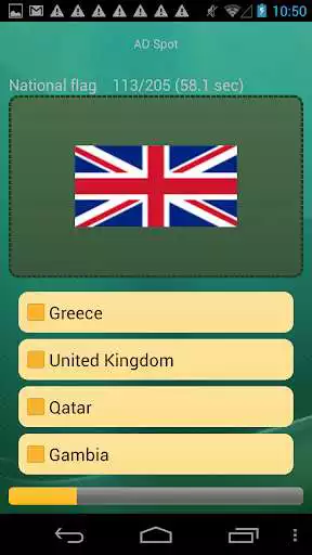 Play National flags quiz