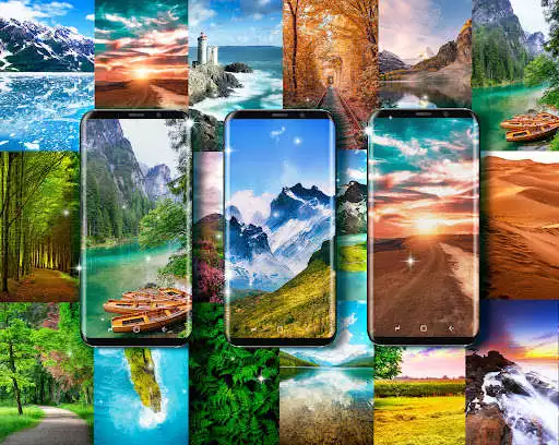 Play Nature Live Wallpapers as an online game Nature Live Wallpapers with UptoPlay