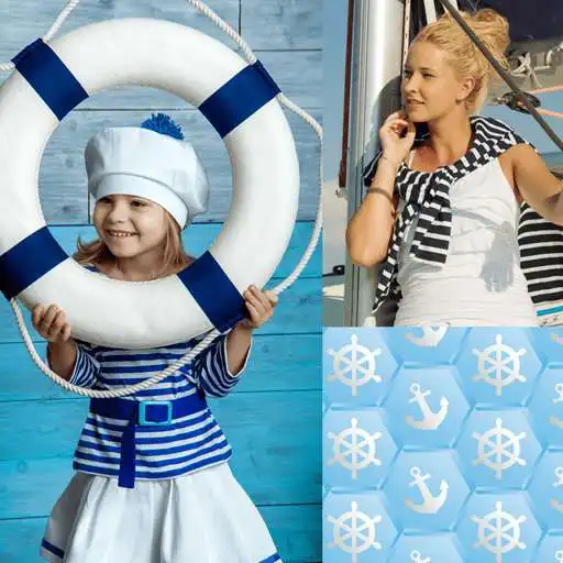 Free play online Nautical Photo Collage  APK