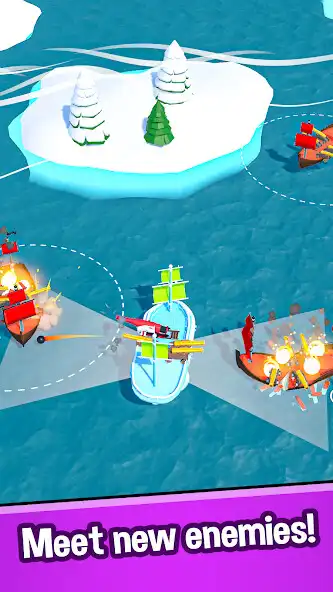 Play Naval Clash IO as an online game Naval Clash IO with UptoPlay