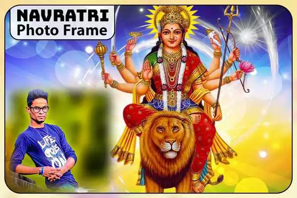 Play Navratri Photo Frame