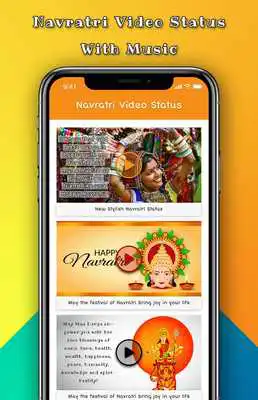 Play Navratri Video Status Maker With Music