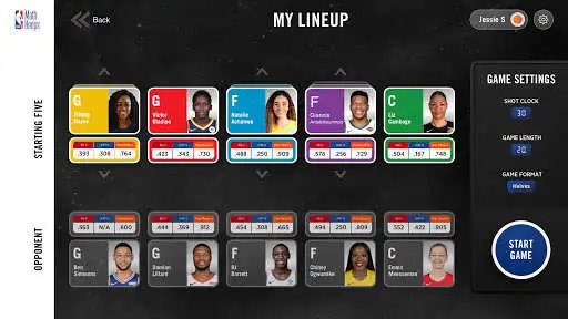 Play NBA Math Hoops as an online game NBA Math Hoops with UptoPlay