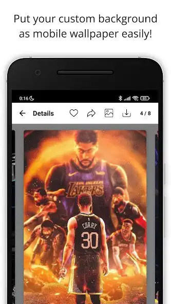 Play NBA Wallpapers Basketball 2022 as an online game NBA Wallpapers Basketball 2022 with UptoPlay