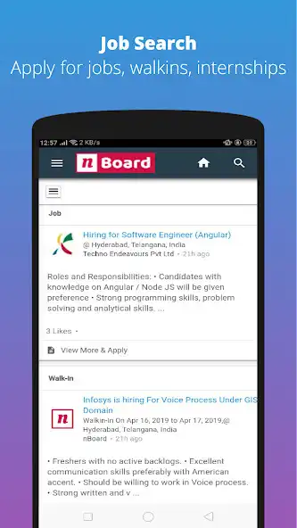 Play nBoard - Networking App for Students, job seekers. as an online game nBoard - Networking App for Students, job seekers. with UptoPlay