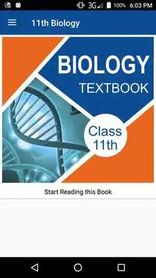 Play NCERT 11th Biology Subject Book