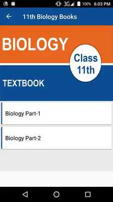 Play NCERT 11th Biology Subject Book